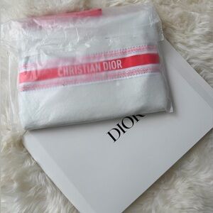 Dior CORAL Terry cloth Trousee new In original Dior box. Sealed . GWP